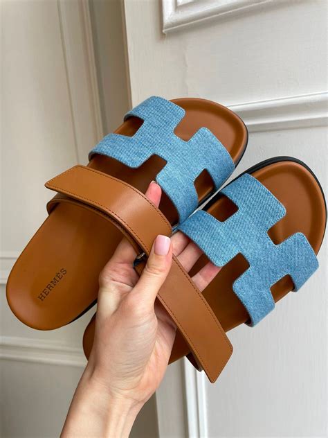 hermes chypre sandals denim|hermes chypre sandals outfit.